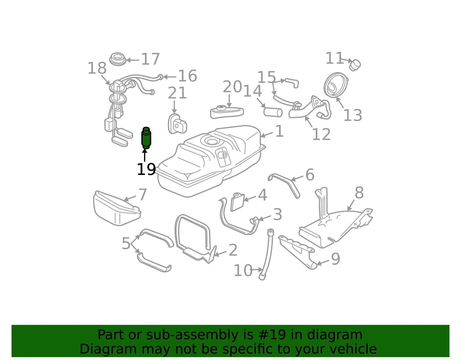 Fuel Pump Module Kit - GM (19369898)