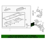 Engine Control Module, Refurbished - GM (19369985)