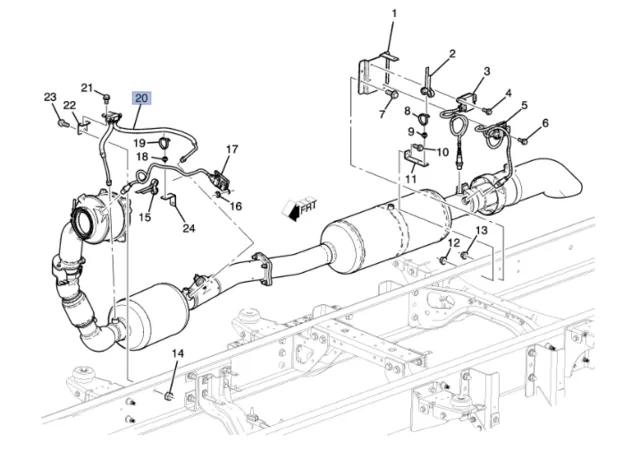 Sensor - GM (19409625)
