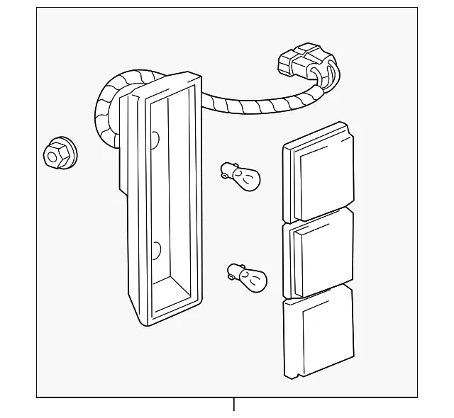 Combo Lamp Assembly - GM (19420344)