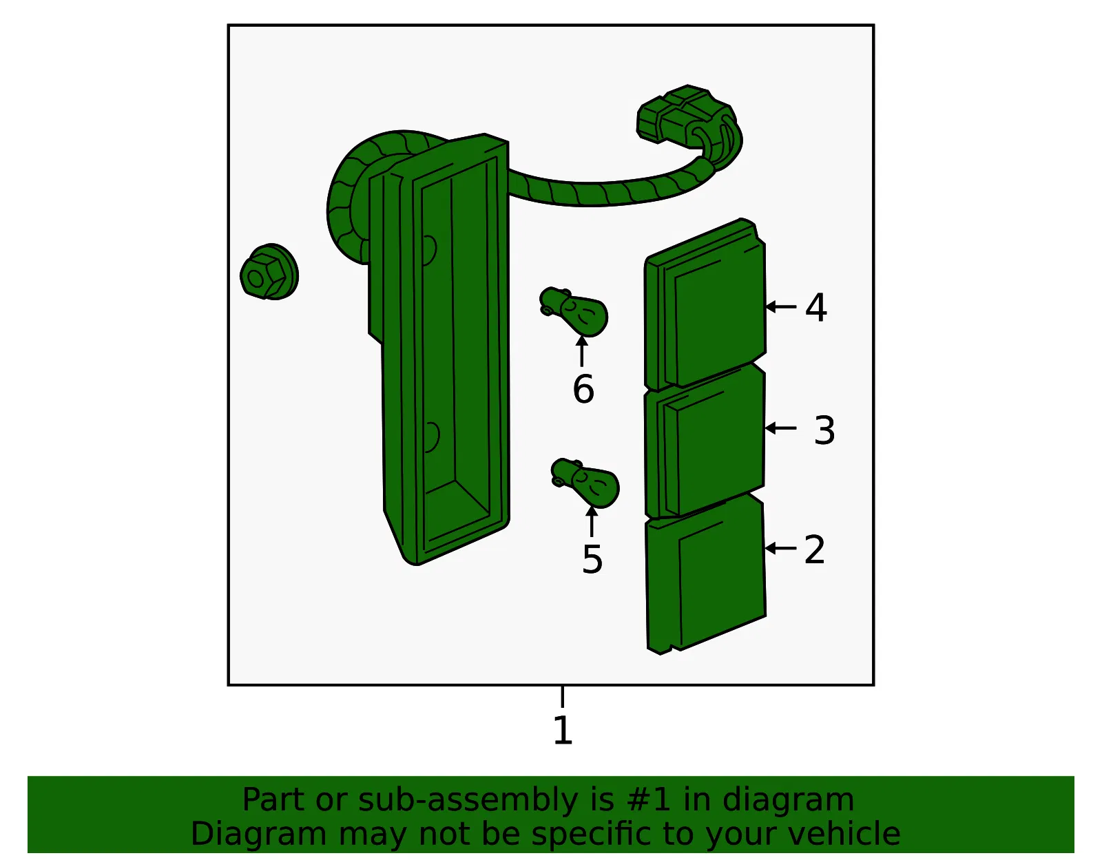Combo Lamp Assembly - GM (19420344)
