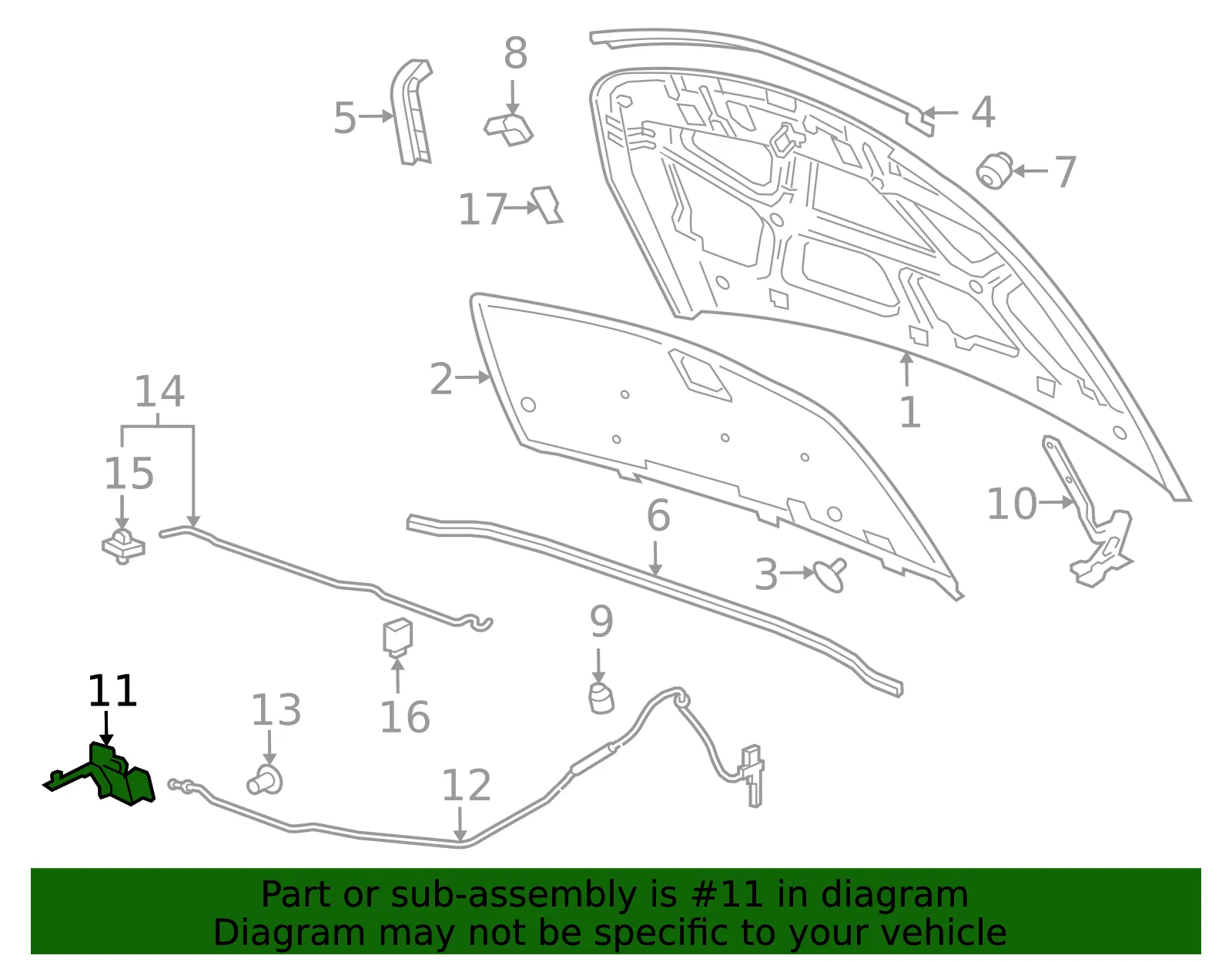 Engine Hood Switch - GM (19420622)