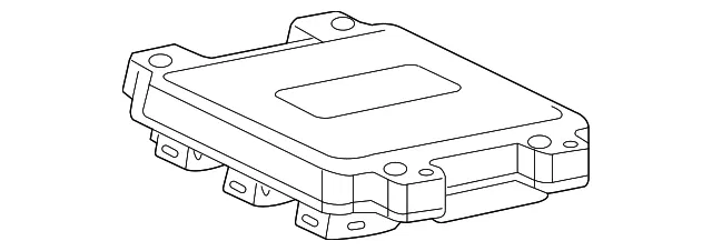 Engine Control Module, Refurbished - GM (19421503)