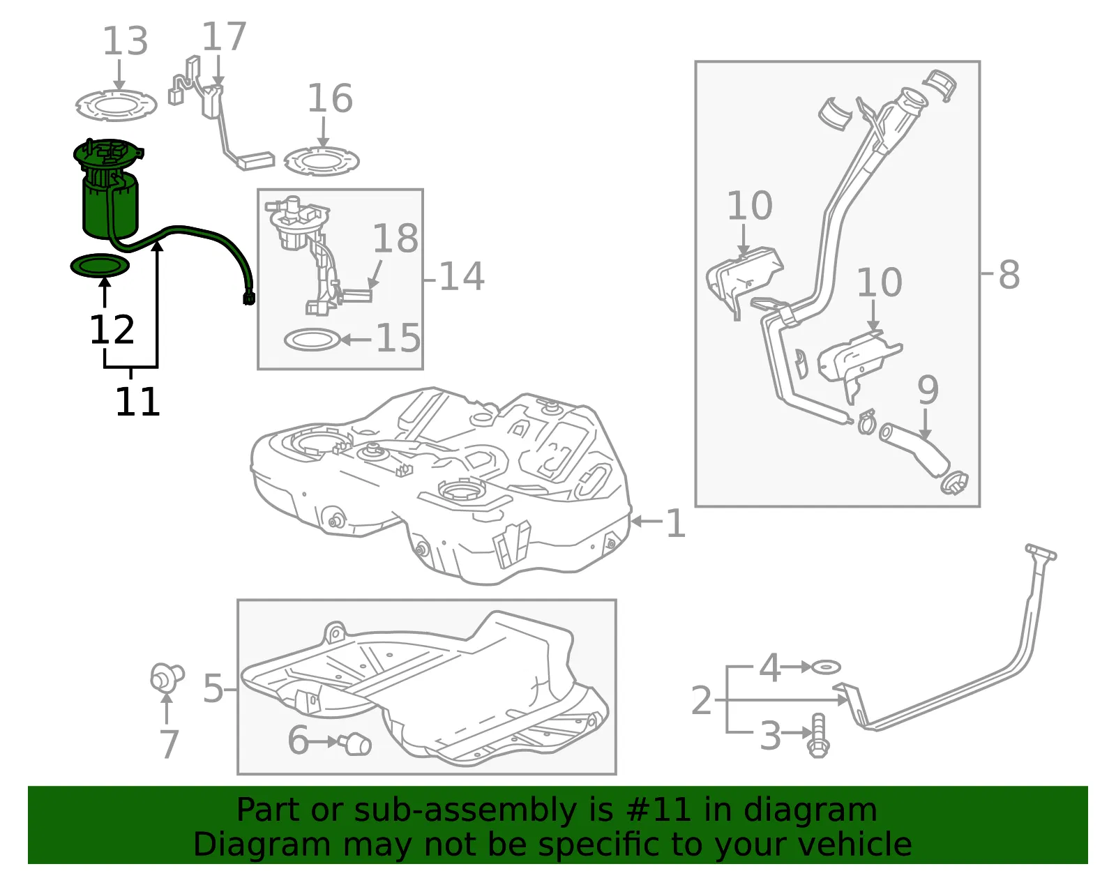 W (S)Module Kit - GM (19541079)