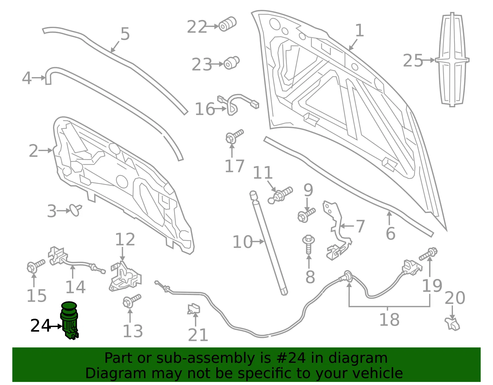 Switch - Ford (1x4z14018ba)