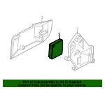 Side Object Sensing Alert Module - GM (20823460)