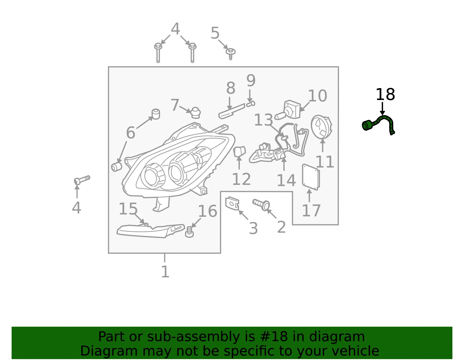 Wire Harness - GM (20839908)