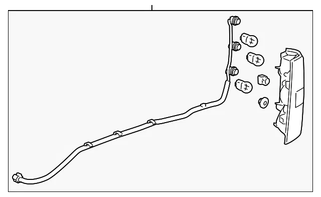 Driver Side Tail Lamp Assembly - GM (20840273)