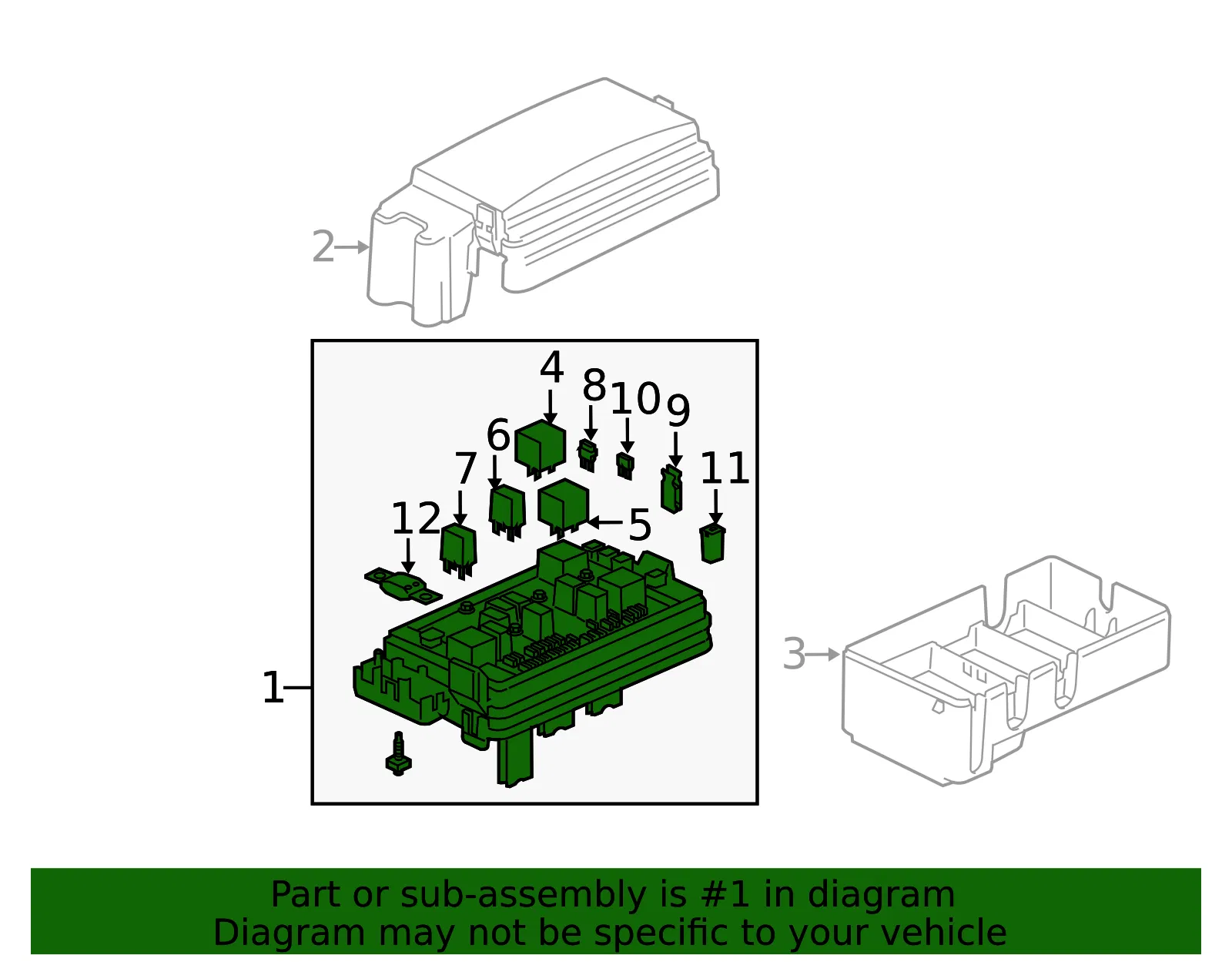 Fuse Block - GM (20885193)
