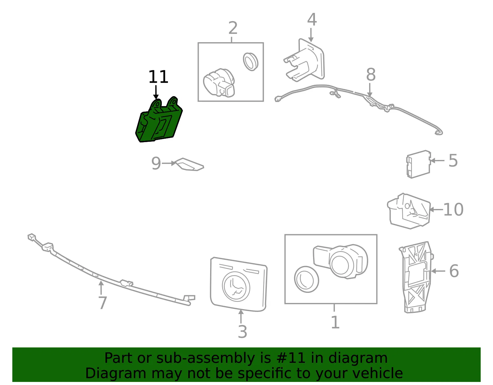 Object Alarm Module - GM (20920237)