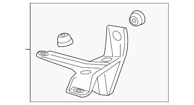 ABS Control Module Bracket - GM (20933738)