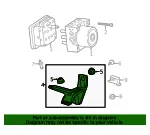 ABS Control Module Bracket - GM (20933738)
