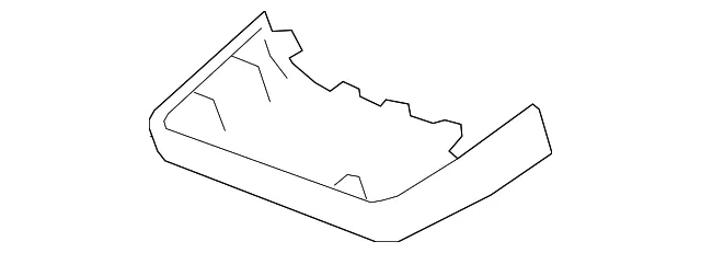 Windshield Multi-Function Sensor Mount Bracket Lower Cover - GM (20942784)
