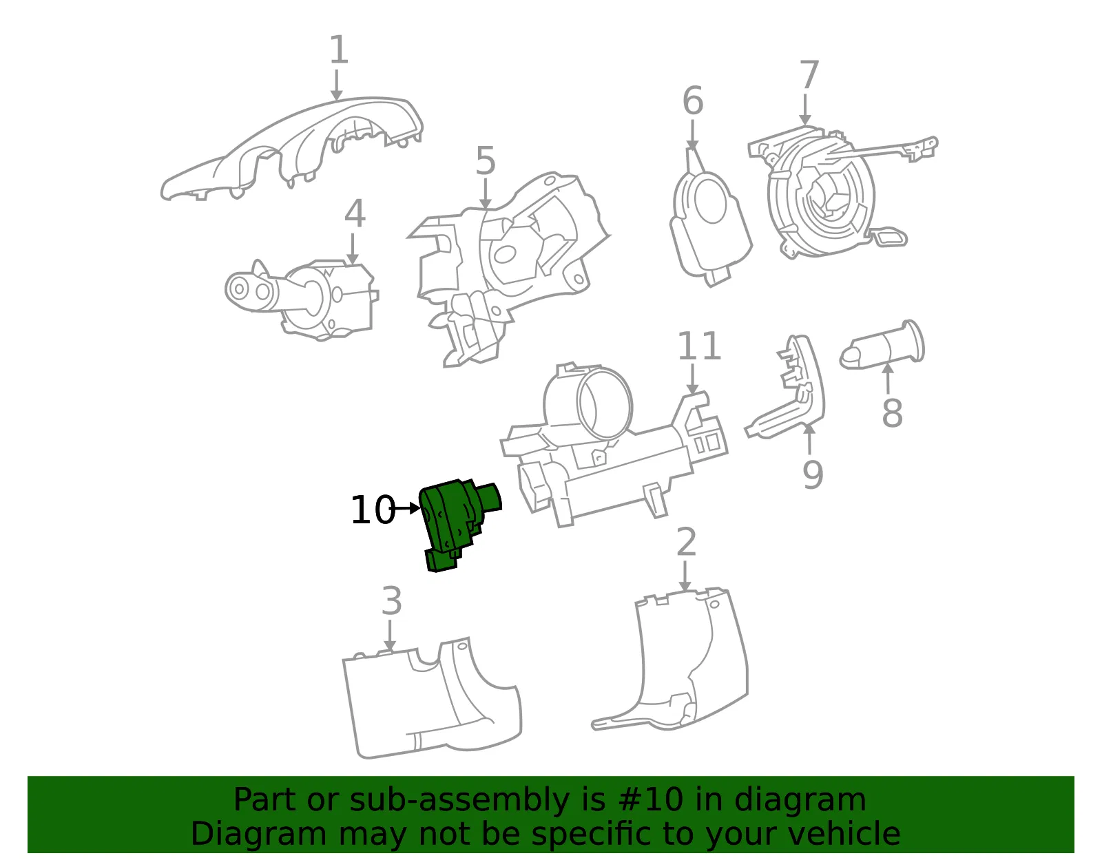 Ignition Switch - GM (20965947)