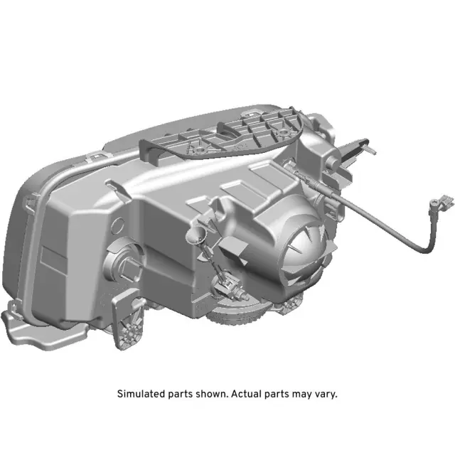 Passenger Side Headlamp Assembly - GM (20987302)