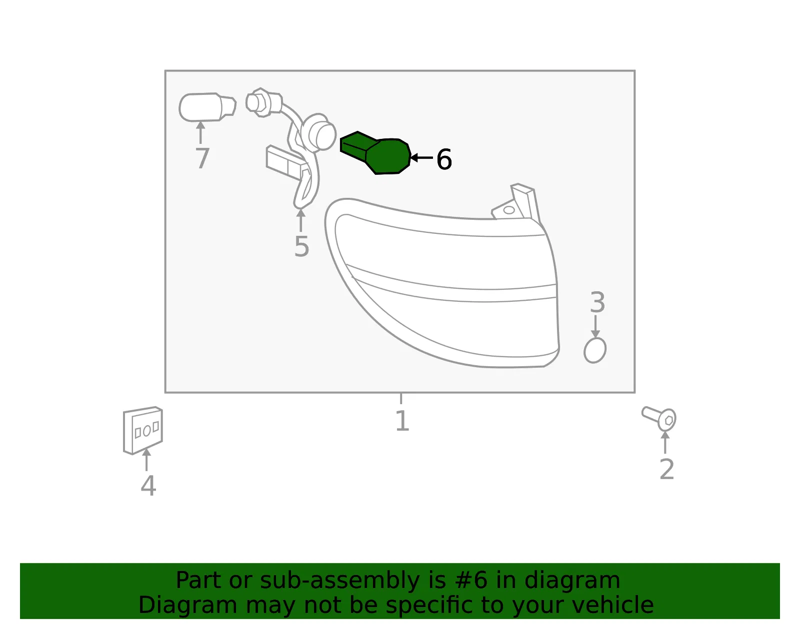 Multi-Purpose Light Bulb - GM (20998089)