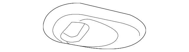 Dome Lamp Shale - GM (22603341)