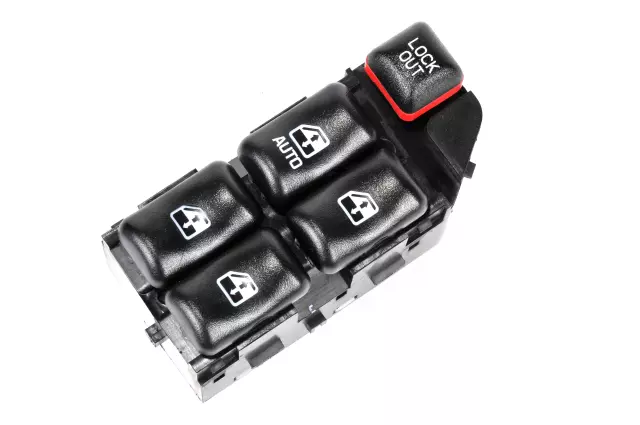 Black Side Window Switch - GM (22610145)