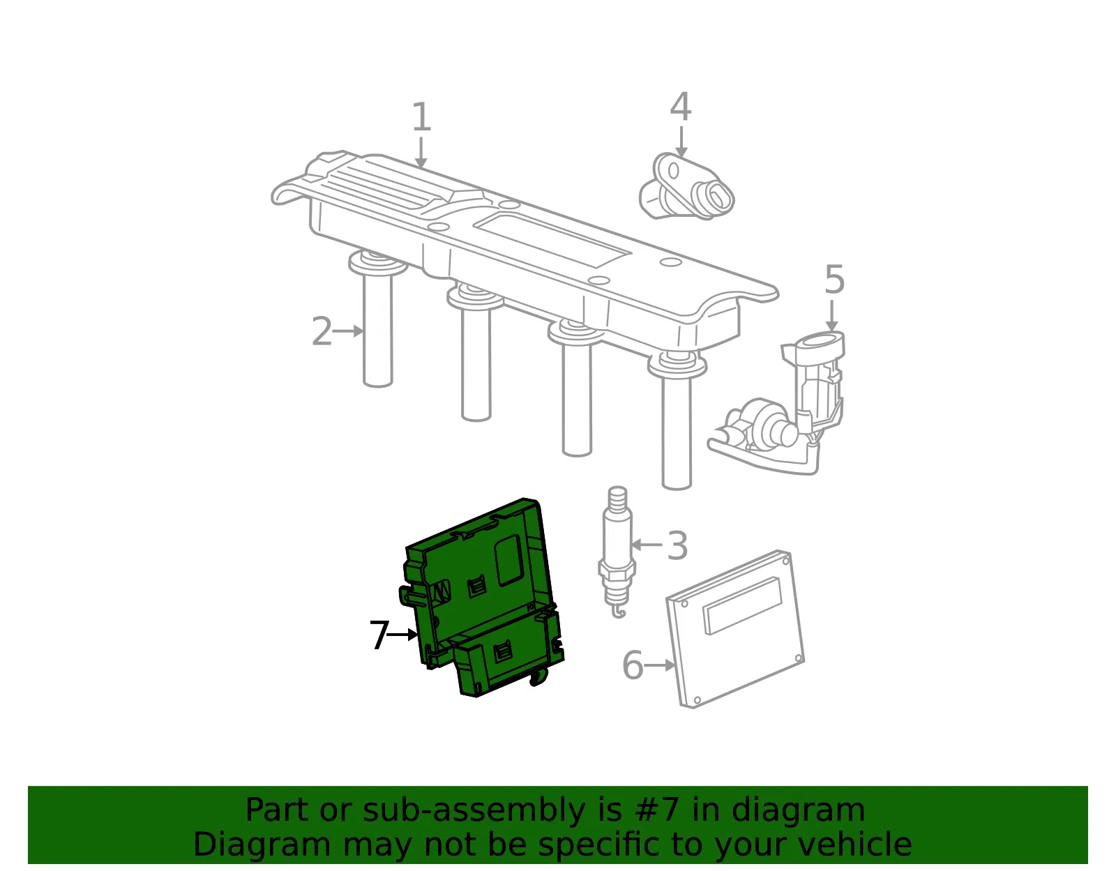 Retainer Ecm - GM (22720270)