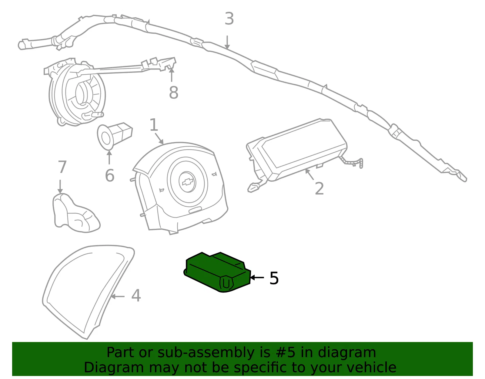 Module Asm Infl Rst Sen & - GM (22725019)