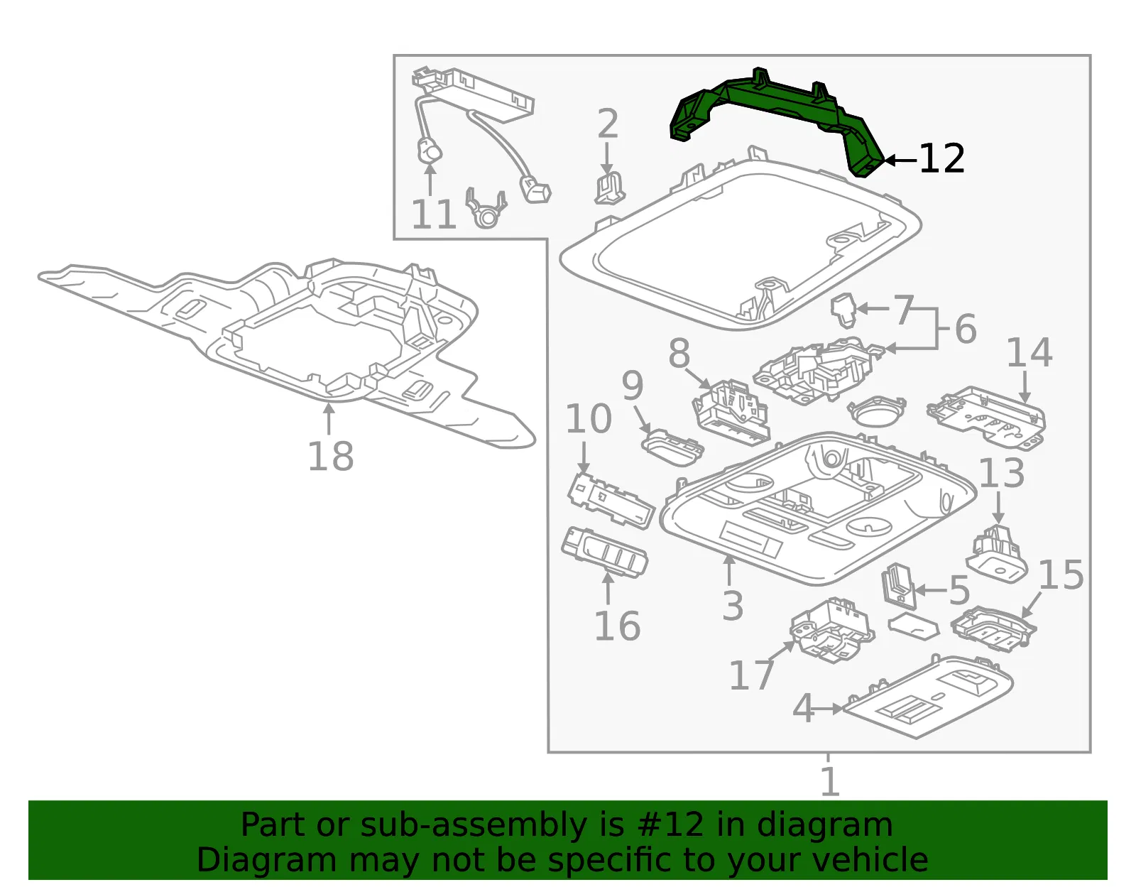 Theft Deterrent Sensor Bracket - GM (22759267)