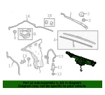 Windshield Wiper System Module - GM (22773541)
