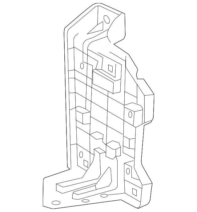 Fuel Pump Flow Control Module Bracket - GM (22776930)