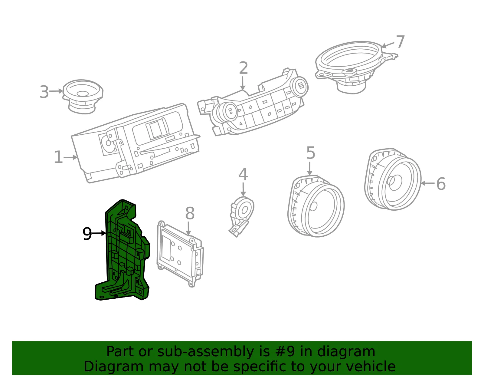 Fuel Pump Flow Control Module Bracket - GM (22776930)