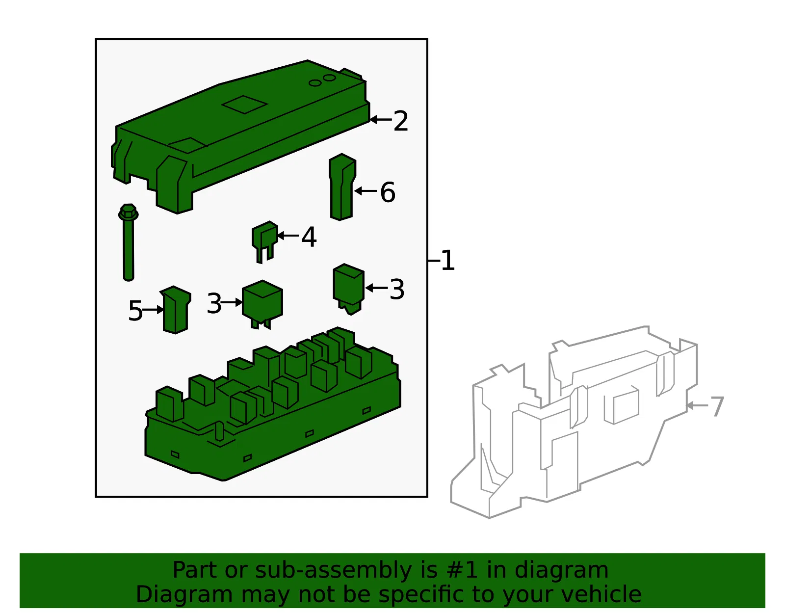 Fuse Box - GM (22799541)