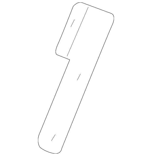 Driver Side Wiring Harness Ground Bracket - GM (22831713)