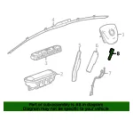 Driver Side Wiring Harness Ground Bracket - GM (22831713)