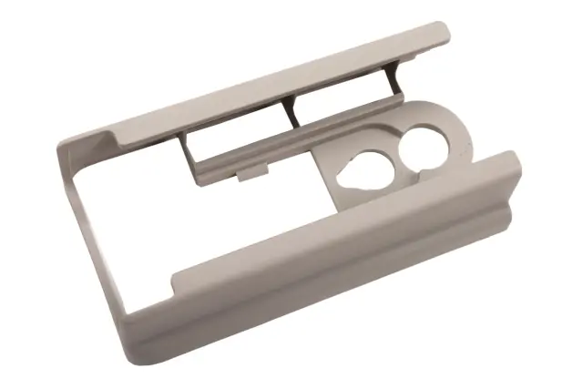 Very Light Platinum Driver Seat Inner Adjuster Rear Finish Cover - GM (22840587)