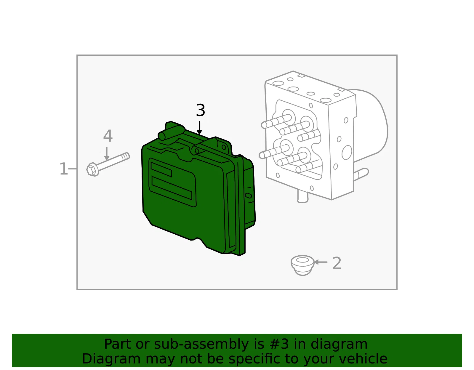 Chassis Control Module - GM (22874300)