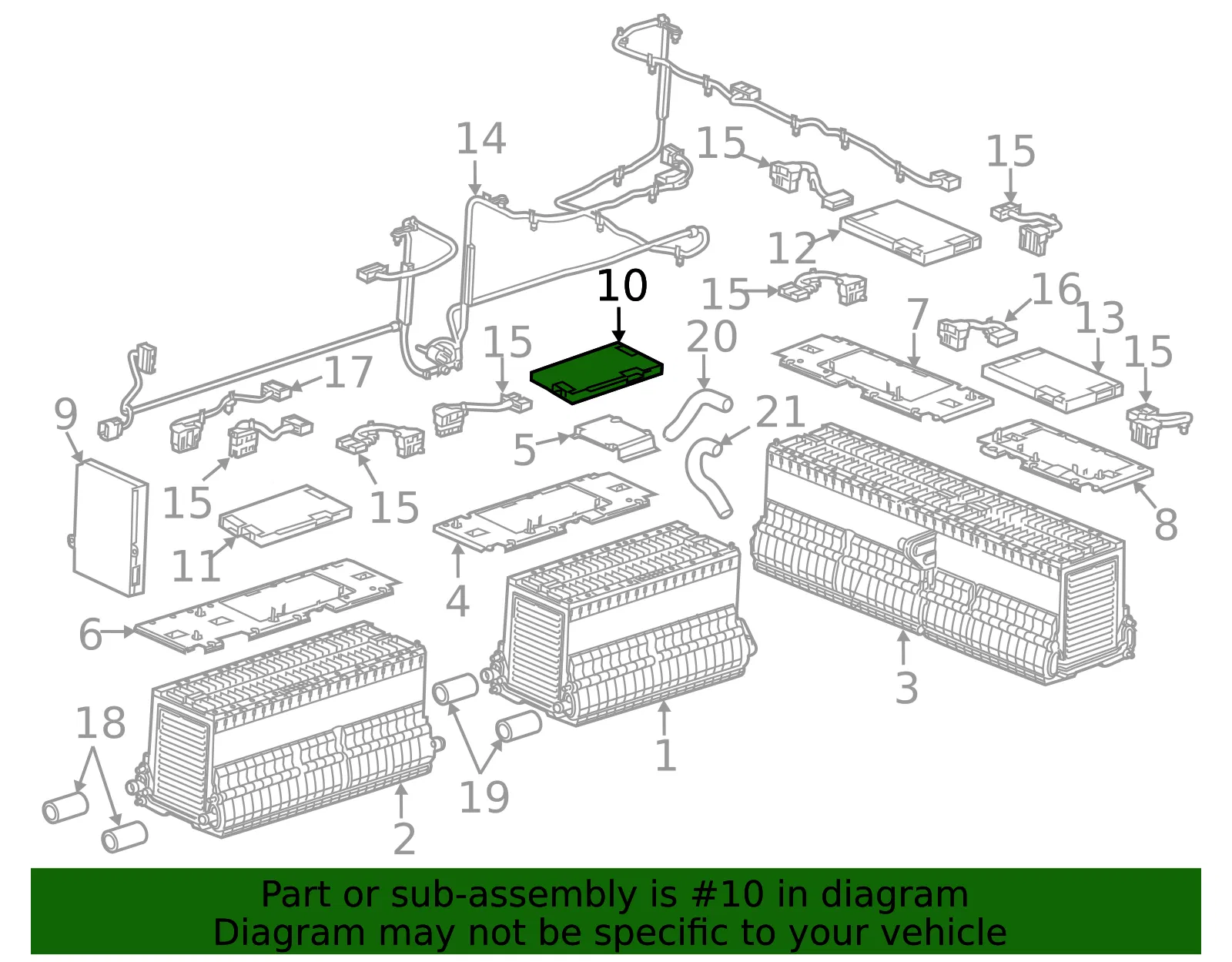 Control Module - Passenger Side (RH) - GM (22885656)