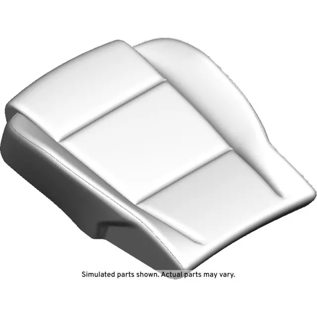 Light Platinum Passenger Seat Cushion Cover - GM (22968597)