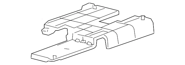 Driver Seat Adjuster Memory Module Bracket - GM (22968643)