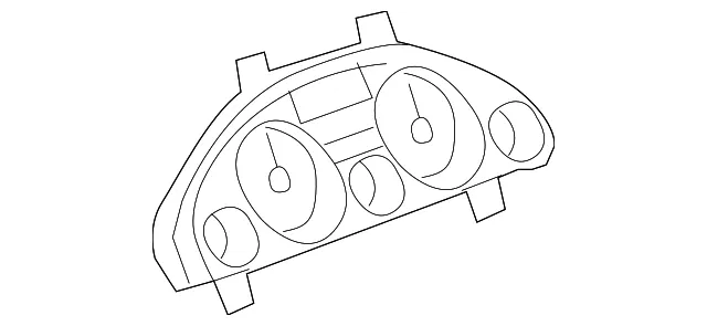 Instrument Cluster - GM (22971813)