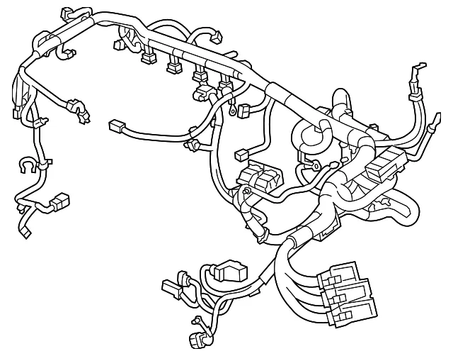 Engine Wiring Harness - GM (23136291)