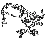 Engine Wiring Harness - GM (23136291)