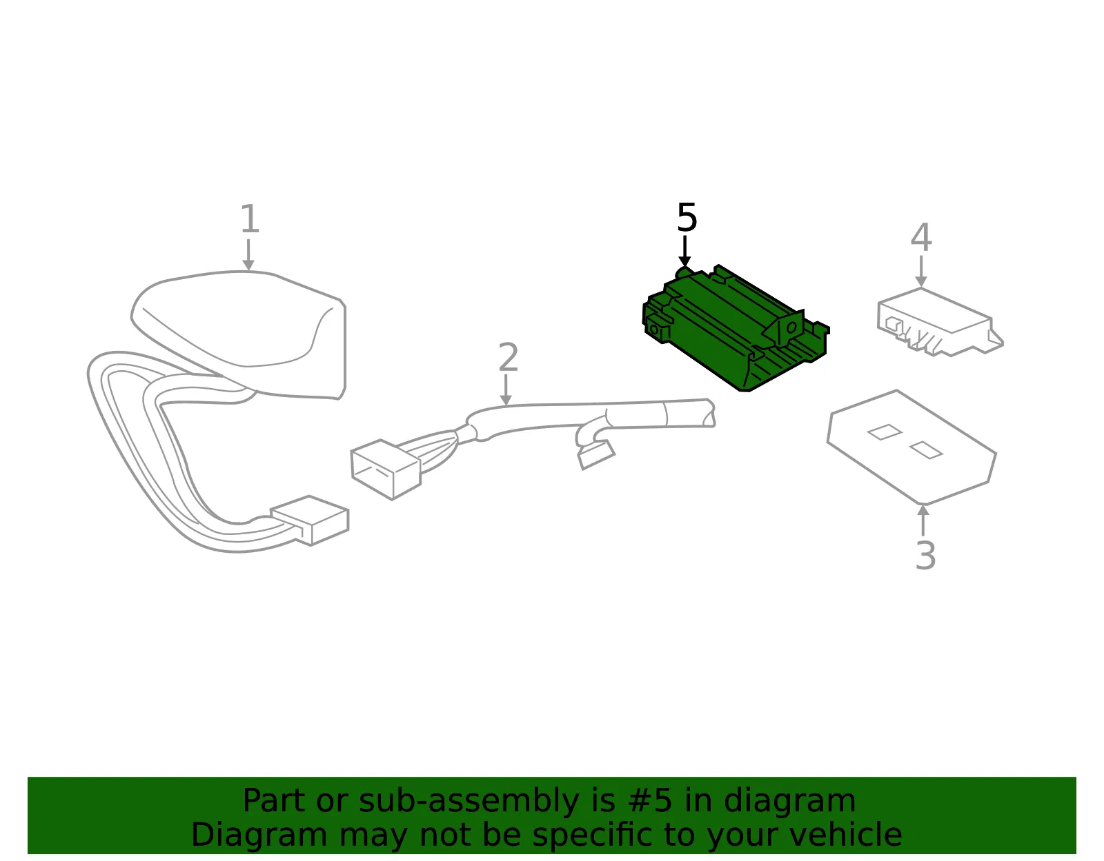 Communication Interface Module Bracket - GM (23138617)