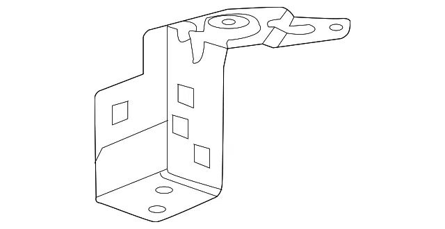 Driver Side Headlamp Bracket - GM (23164206)