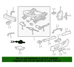 Memory Switch Bracket - Driver's Side (LH) - GM (23174299)