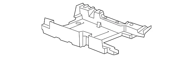 Control Module Bracket - Driver's Side (LH) - GM (23187595)