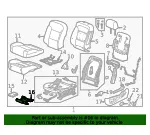 Control Module Bracket - Driver's Side (LH) - GM (23187595)