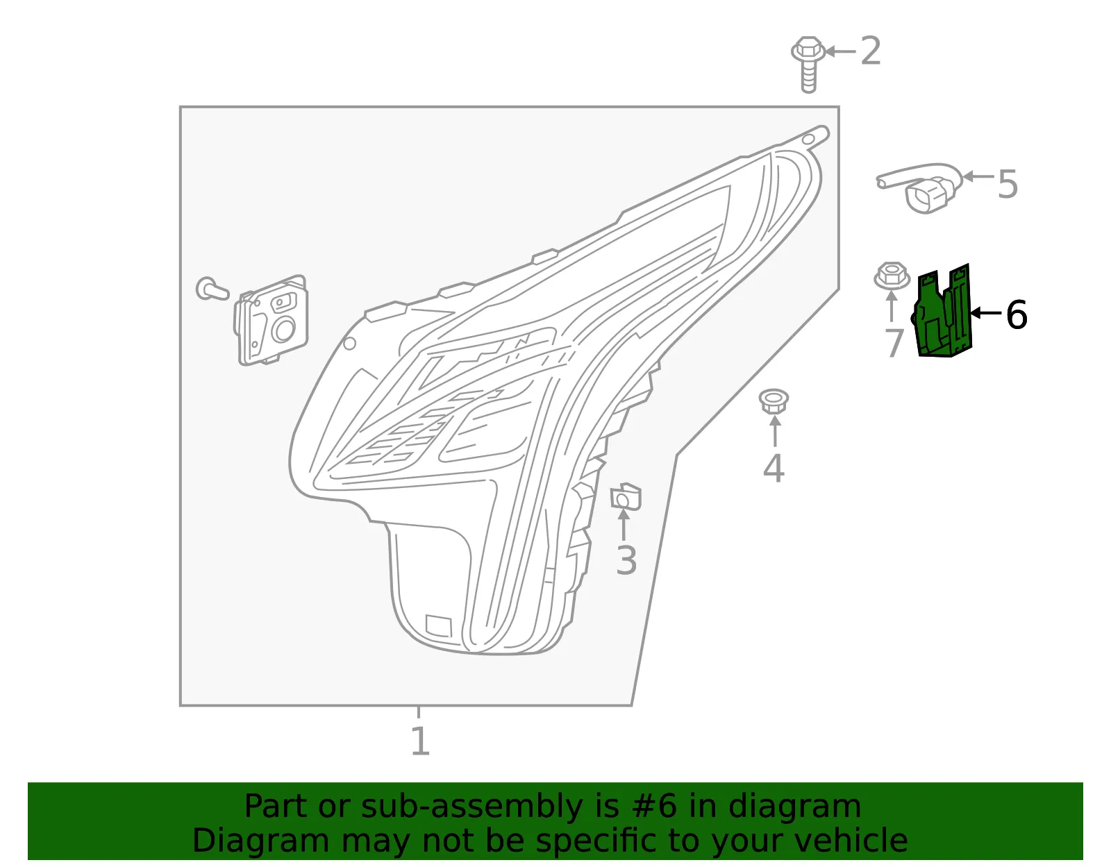 Harness Bracket - GM (23189569)
