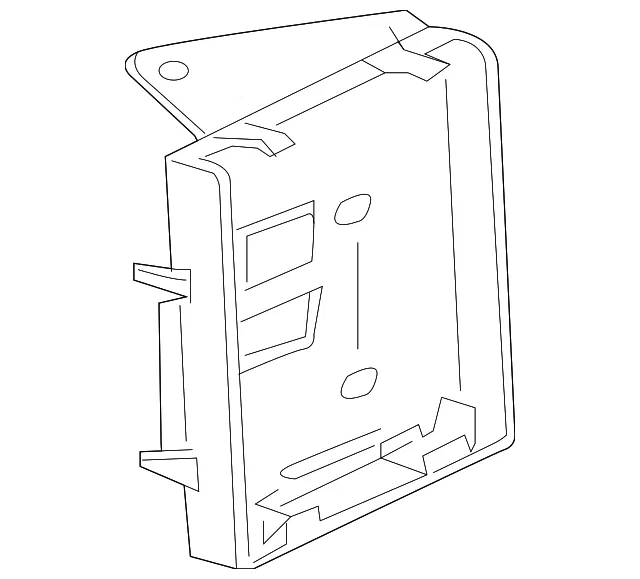 Engine Control Module Bracket - ACDelco (23213449)