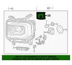 Head Lamp Control Module - GM (23219989)