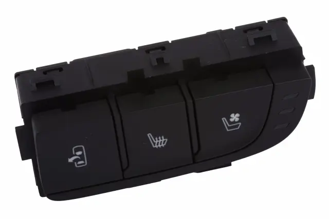 Jet Black Rear Driver Side Seat Heater Switch - GM (23223846)