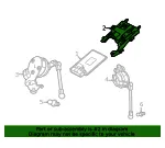 Chassis Control Module Bracket - GM (23226830)