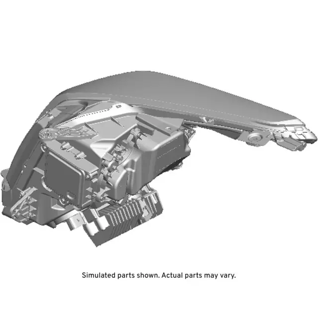 Passenger Side Headlamp Assembly - GM (23236354)